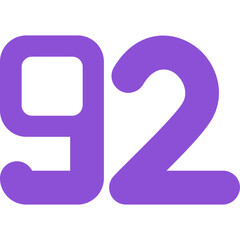 Ninety two Icon