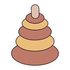 Hand Drawn Baby Essential Vector