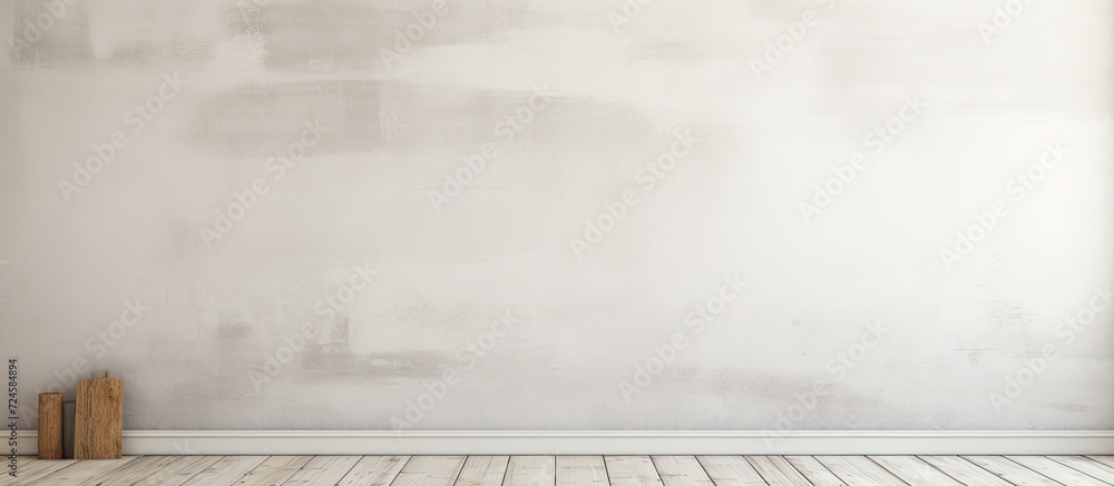 Poster a minimalist approach to the white wall, with subtle hints of texture that add a touch of elegance a