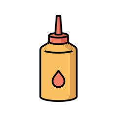 sewing oil icon vector design template simple and clean
