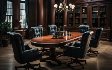 Executive Oval Table Boardroom