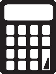 Calculator Glyph Icon
