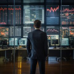 Fototapeta premium person in office
