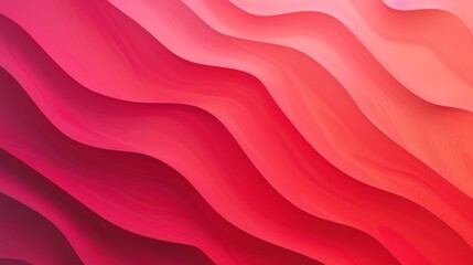 Abstract wallpaper of flowing red curves. Beautiful close-up background.