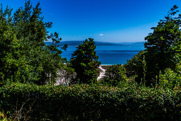 Paisaje en las Islas Cies.