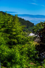 Paisaje en las Islas Cies.