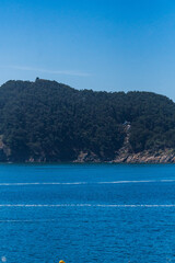 Paisaje en las Islas Cies.