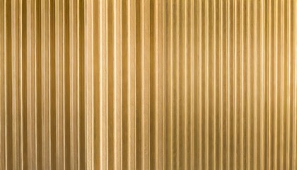 close up seamless corrugated wall covering in gold color architecture seamless pattern wallpaper...