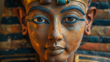 Fototapeta na wymiar Pharaon portrait concept
