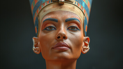 Pharaon portrait concept - obrazy, fototapety, plakaty