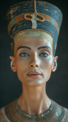 Nefertiti portrait concept