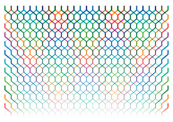 multicolored geometric background. colorful grid background