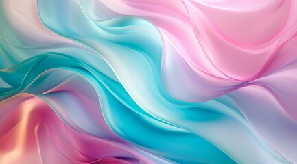 Fototapeta premium Abstract wavy simple monochrome background