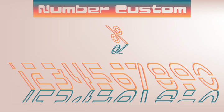  set numbers, custom with a variety of the latest models 19