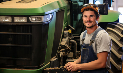 Professional Mechanic in Farm Machinery: Fixing Tractors, Harvesters, and Irrigation Systems.