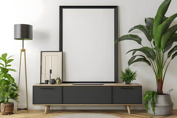 an interior frame mock-up frame