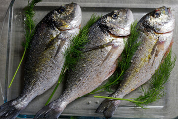 daurades cuisinées au four