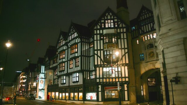 Old historic building, Liberty house in central London