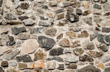 texture wall made of natural stone