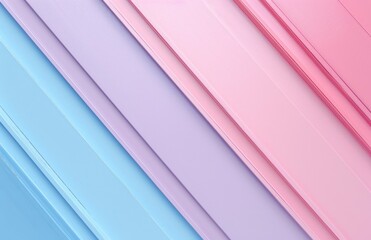 Fototapeta premium Colorful geometric background in pastel colors