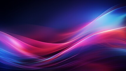 Fototapeta premium Dynamic purple wave background
