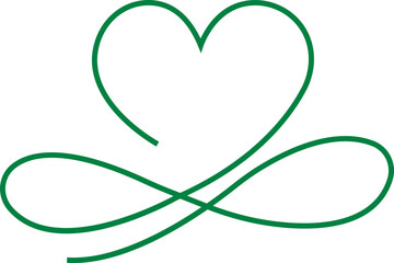 Heart lines bundle hand drawn doodle love colorful icon isolated on transparent background. Vector collection for valentine day invitation or greeting card drawn design text divider