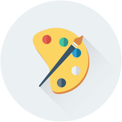 Painting Vector Icon 