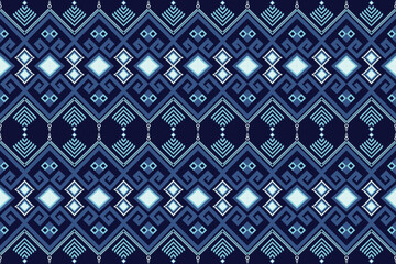 seamless geometric pattern with shapes