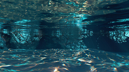 Underwater scene.