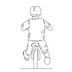 child on a balance bike