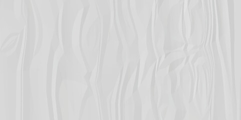 White crumpled paper background texture pattern overlay. wrinkled high resolution arts craft and Seamless white crumpled paper.