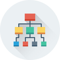 Sitemap Vector Icon