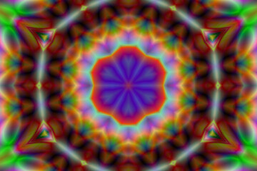 psychedelic background. bright colorful patterns. Abstract kaleidoscope pattern. pattern for design.
