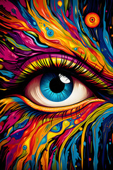 Psychedelic Eyes Primer: A Definitive Interpretation of Pop Art Aesthetics