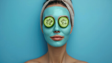 Pure Beauty: Rejuvenating Facial Mask for Spa Treatment Enhancing Skin Care and Wellness in a Natural Health Oasis