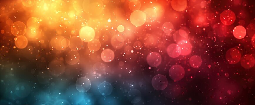 Abstract Artistic Multicolored Defocused Blurry, Banner , HD Background Images