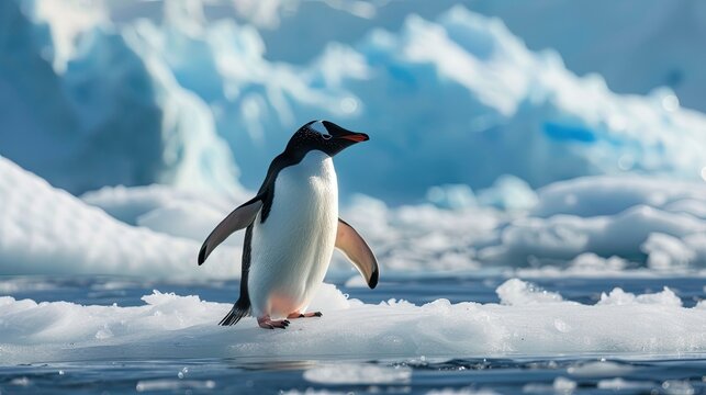 King Penguin in polar regions