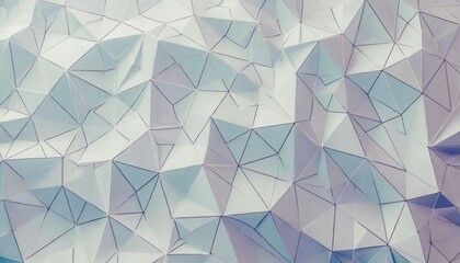 colorful low poly geometric background 3d rendering