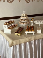 cake with chocolate