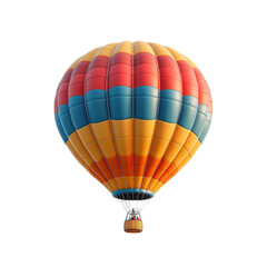 Naklejka premium colorful hot ballon air png