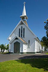 Church at Wairoa. Hawke's Bay. New Zealand. 