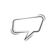 Fototapeta premium Speech Bubble Isolated Transparent Background