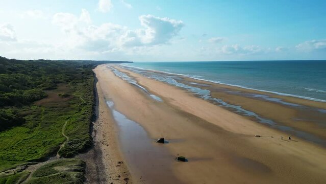 Omaha Beach, North of the France