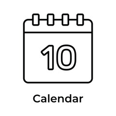 Premium icon of chinese new year calendar in modern style