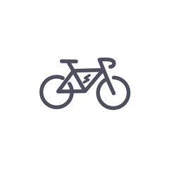 Fototapeta premium Illustration of icon Electric bicycle. Vehicle element.