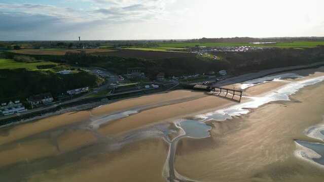 Omaha Beach in France