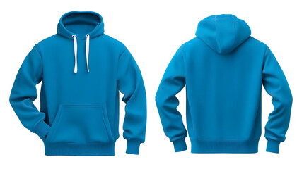 Hoodie Mockup for Product Design - Hoodie Template for Logo Placement and Branding - obrazy, fototapety, plakaty