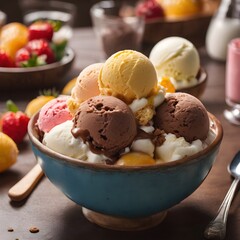 Ice Cream Background Very Cool