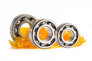 Ball bearing stainless with grease lithium machinery lubrication for automotive and industrial ...