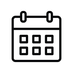 Calendar Icon Vector Design Illustration